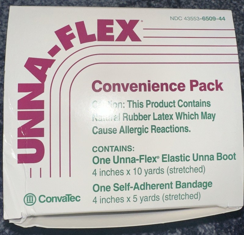 Convatec Convenience Pack Unna-Flex Elastic Boot(4"x10 yds) and Bandage(4"x5yds)