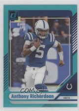2024 Panini Clearly Donruss Teal Anthony Richardson #24 14dq