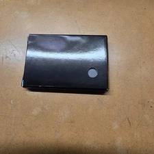 Un-branded Ridge Aluminum Wallet Black Money Clip RFID Blocking