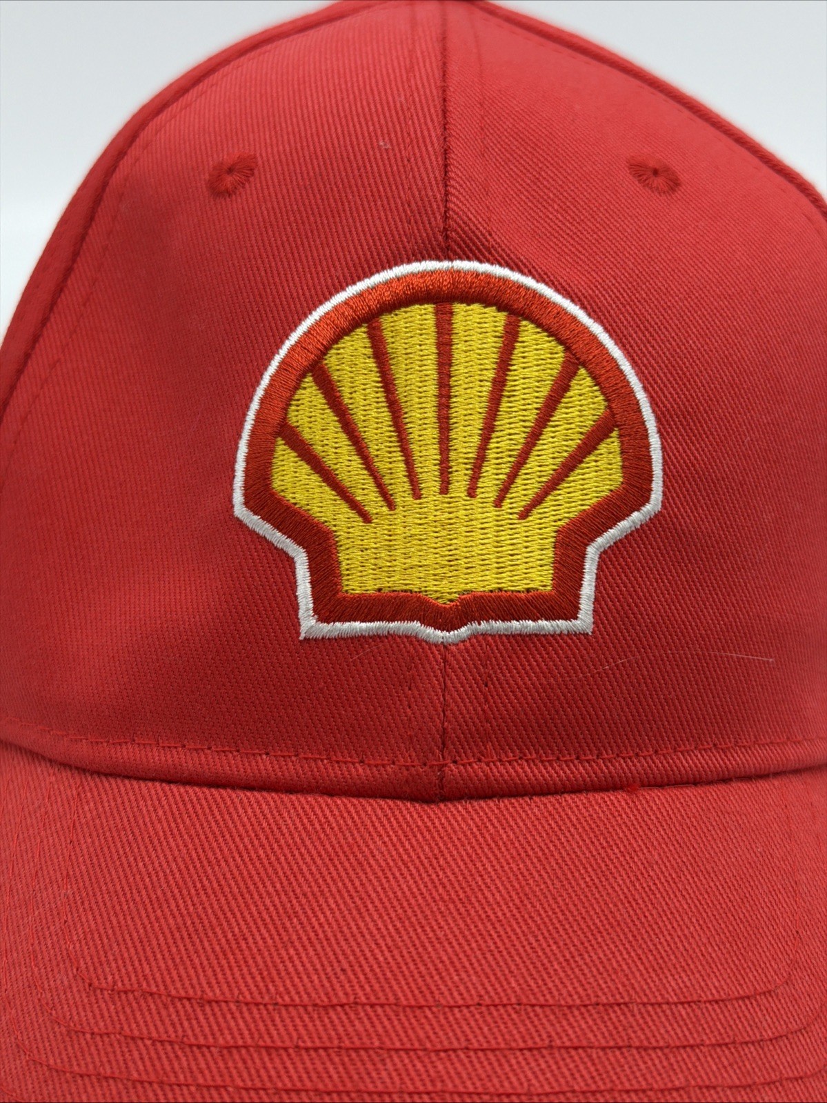 Shell Gasoline Red Yellow Adjustable Strap Baseba… - image 5