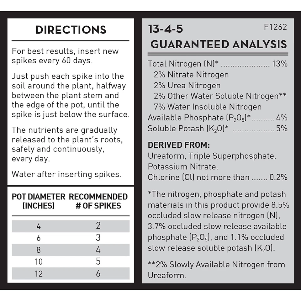 Jobe's Plant Food удобрение шипы, простой уход за растениями для всех комнатных цветов и... - Изображение 2 из 4