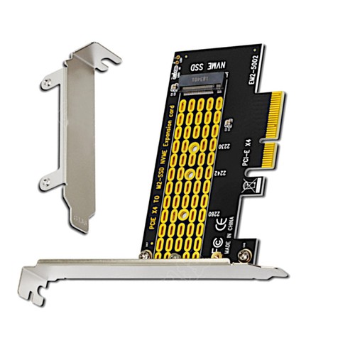 M.2 NGFF M-Key to Desktop PCI Express x4 NVME SSD Adapter Conversion Card NEW - Picture 2 of 8