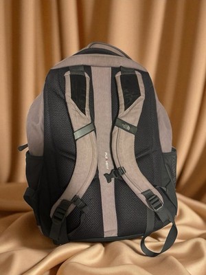 The North Face Backpack Gray Pink Jester Hike School Work  display picture 3