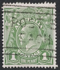 Australia King George V head Flaw 