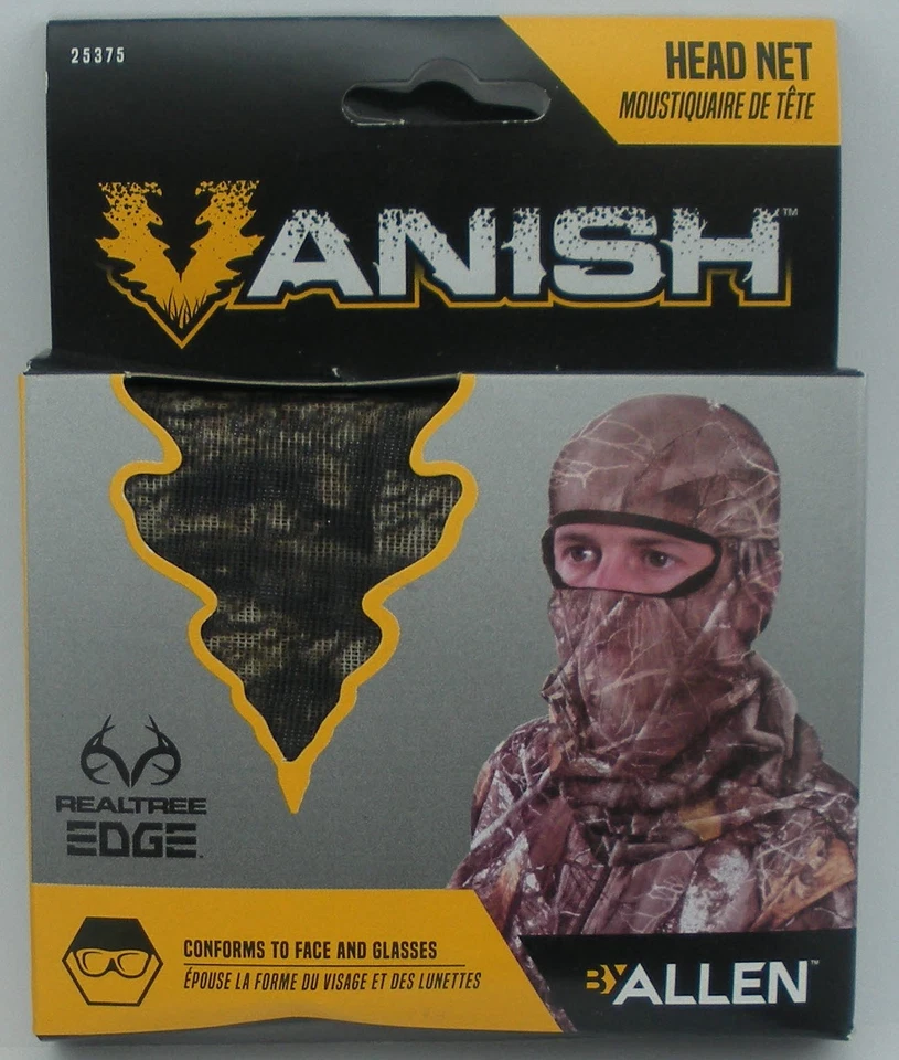 Allen 25375 Mesh Full Head Face Net Realtree Extra Camo - Image 2 of 3