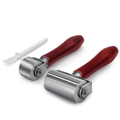 Leathercraft Rollers Leather Gluing Roller Creasing Wheels 2 Sizes Pack and G...
