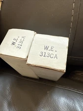 Lot Of 2: WESTERN ELECTRIC 313CA VOLTAGE REGULATOR VACUUM TUBE NOS