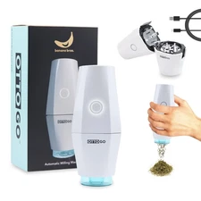 Banana Bros OTTO GO Electric Smart Spice Grinder - Automatic Herb Grinder wit...
