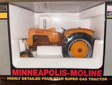 MINNEAPOLIS MOLINE 4 Star Super Gas TRACTOR  1/16 SPEC CAST SCT245 #774
