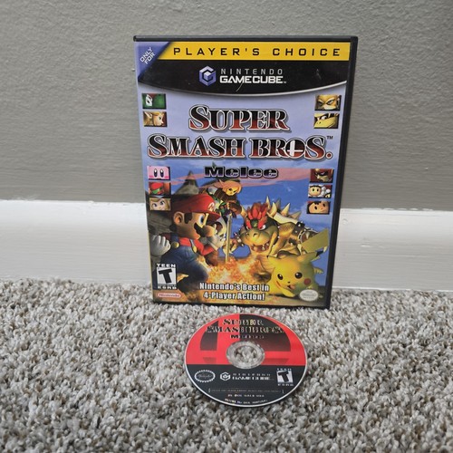 Super Smash Bros Melee (Nintendo GameCube, 2001) No Manual