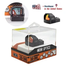 C&H DMO Multi Reticle Red Dot Sight 1x27mm 3 MOA  Footprints Optics Sig