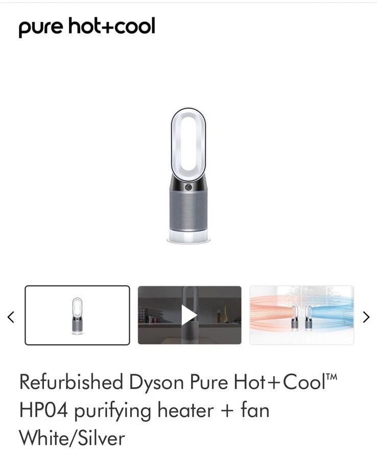 Las mejores ofertas en Dyson Pure Hot+Cool Link Purificadores de
