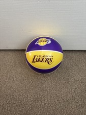 Ice Game Arcade Game 4” Bouncy Mini Basketball - Los Angeles Lakers