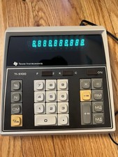 Vintage Texas Instruments TI-5100 Electronic Calculator TI AC Adaptor Tested
