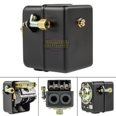 #ad 22 Amp 145 175 PSI Air Compressor Pressure Switch Control with All Metal Housing $39.95
