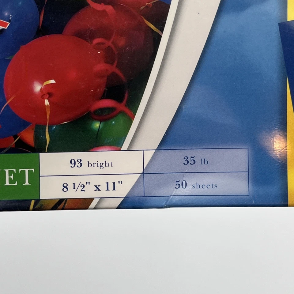 Avery 3145 Heavyweight Matte Color Rich Ink Jet, Thick Paper (50 sheets) New NOS - Image 3 of 4
