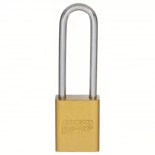 American Lock A1107KAYLW Aluminum Padlock | Keyed Alike | Yellow Safety Lock