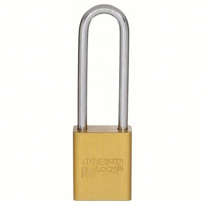 American Lock A1107KAYLW Aluminum Padlock | Keyed Alike | Yellow Safety Lock