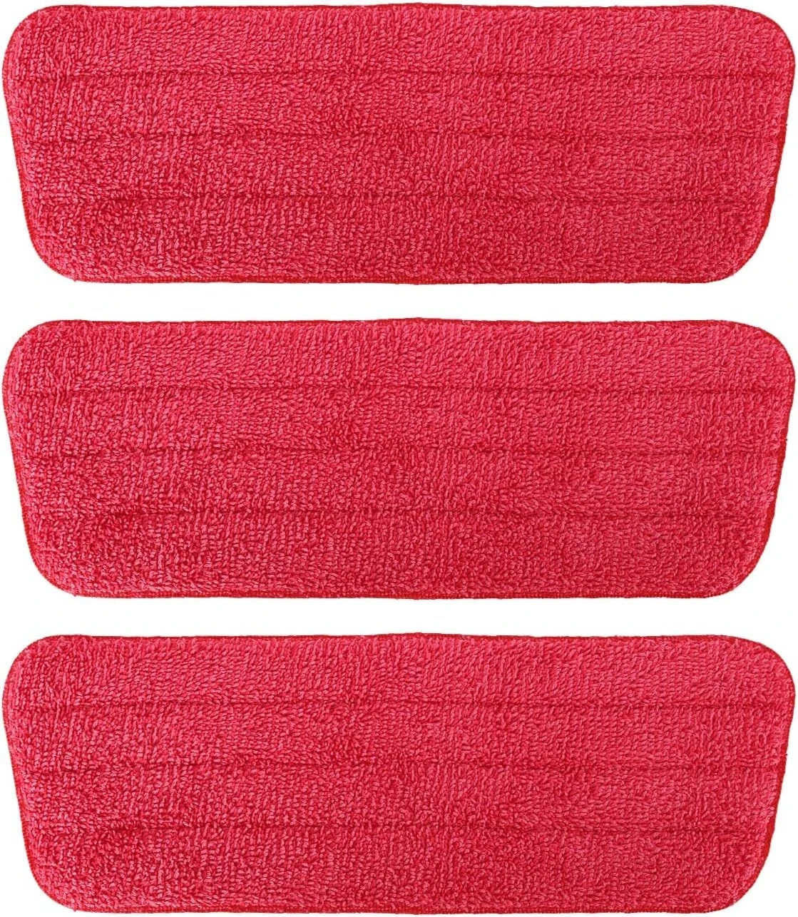 3 Pack Microfiber Mop Pads, Compatible with Rubbermaid Revea