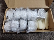 20pcs Carbon Charcoal Filter Dog Cat Water Fountain 10 Filters 10 Sponges