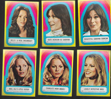 1977 TOPPS CHARLIE'S ANGELS NAKLEJKI SERIA 3 KOMPLETNY ZESTAW X 11 PIĘKNYCH NAKLEJEK