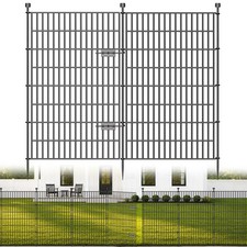 No Dig Garden Fence Outdoor for Yard, 48in H x 23.6ft L