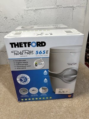 Thetford Marine Portable Toilet White Porta Potti 565E Curve