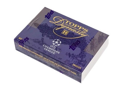 2022/24 TOPPS DYNASTY UEFA CHAMPIONS LEAGUE SOCCER HOBBY BOX for