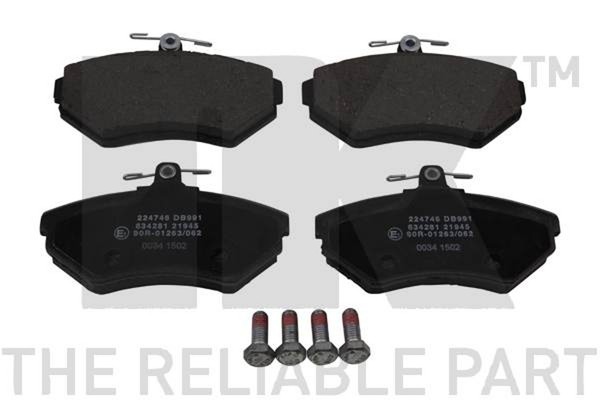 Bremsbelagsatz Scheibenbremse NK 224746 FüR Inca VW Seat Golf Polo Ibiza Arosa 3-image