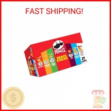 Pringles Potato Crisps Chips, Snack Stacks, Lunch Snacks, Variety Pack 27 Cups 