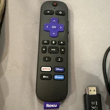 Roku Streaming Stick 4K 3821X Streaming Device -Stick, Cord, Remote, Pwr Adapter