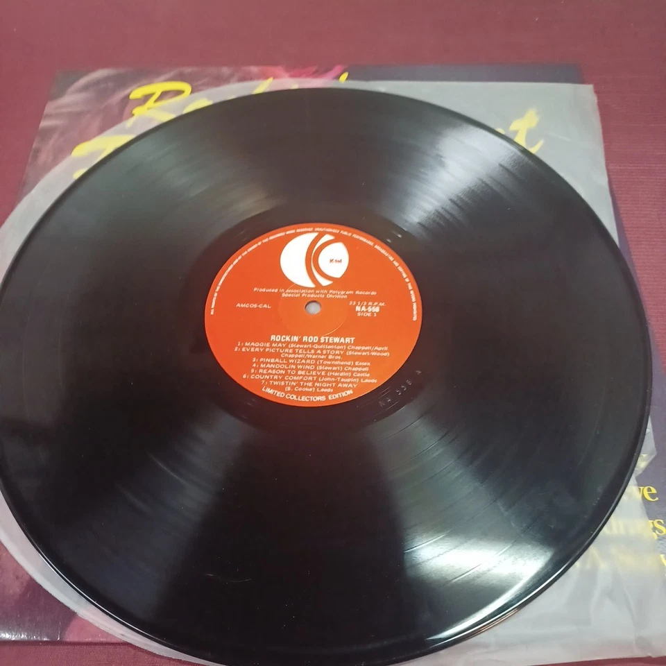 Rod Stewart – Rockin' Rod Stewart LP, Aus Only Release, Compilation, VINYL NM - Image 2 of 4