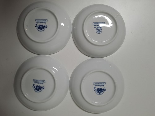 Triptis Porzellan Zwiebelmuster Tasse Untertasse / Unterteller - Bild 3 von 8