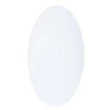 9.5" Diameter Frosted White Round Diffuser Fits 10-12" Openings for Pendants