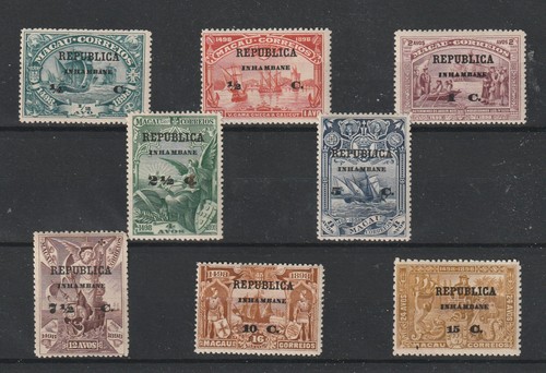 Portugal - Inhambane/Macau Nice Complete Set MNH 2