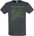 Type O Negative T-Shirt Herren Amplified Collection - Green Tree charcoal