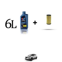 ÖLfilter Kit Und 6L FüR Renault Captur II 1.5 Blue Dci 115 85Kw Ab 2020