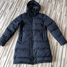 Toller warmer schwarzer Daunenmantel von Everest Gr 38 mit 70%Daune