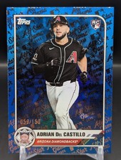 Topps 2025 All-Star Game Adrian Del Castillo Rookie Blue Foil /150 #86 RC DBACKS