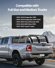 Heavy-Duty Overland Truck Bed Rack - 900 lbs Capacity - Fits Full  Mid-Size Tru