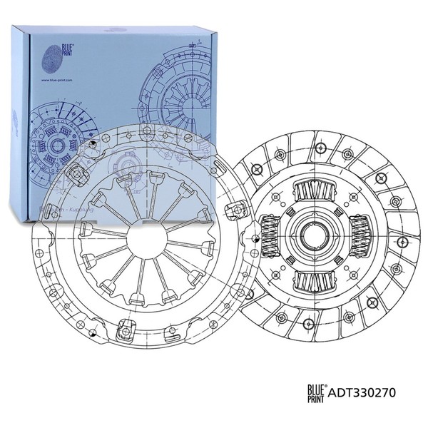 Blue Print Kupplungssatz FüR Toyota Auris Corolla Verso S Yaris Iq 1.3 1.33-image