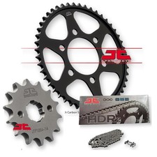 Fits HONDA CB125 R 2018 -2020 JT HEAVY DUTY CHAIN AND FRONT / REAR SPROCKET SET
