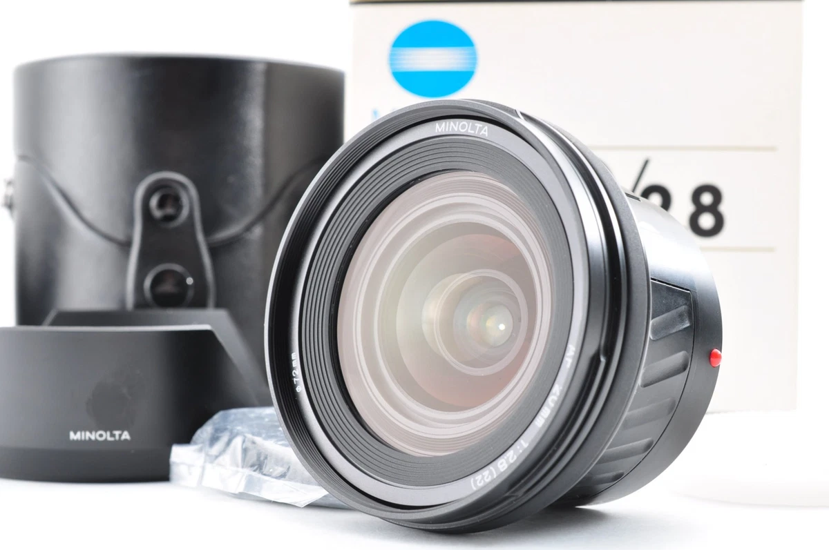 MINOLTA AF 20mm 1:2.8 EOS M変換アダプター付き Minolta 20mm Focal Camera Lenses for sale | eBay