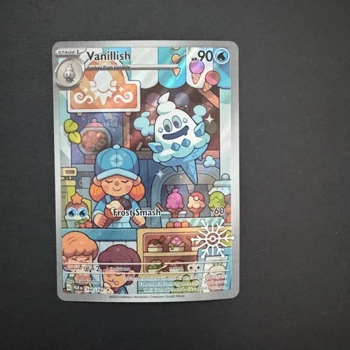 Vanillish 190/182 PAR Advent Calendar Promo Pokemon Card English 2023