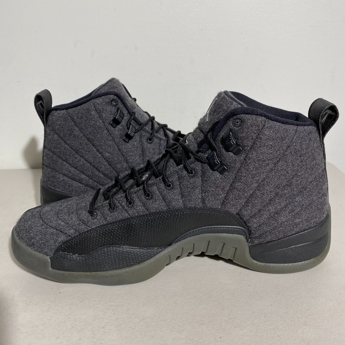 靴 Jordan Air Jordan 12 Retro size 7 Size 12 - Air Jordan 12 Retro Wool 852627-003 Ships Fast! | eBay