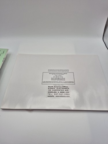 Maxitronix Electronic Lab 300 in 1 Elenco Electronics Kit MX-908 New Open Box - Picture 11 of 19