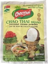 Chao Thai Coconut Cream Powder 2oz Pack Thailand Cooking Dessert Baking