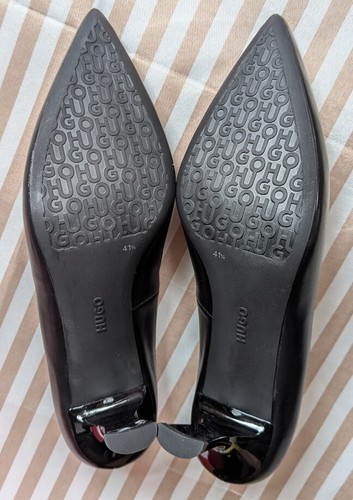 Hugo Boss shoes/pumps women's heels Alexis Pump 70-N - Leather upper and inner - Picture 21 of 22