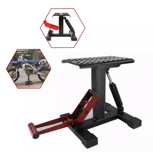 Motorcycle Hydraulic Lift Stand Workshop Motorbike Table Bench Lift Jack Stand