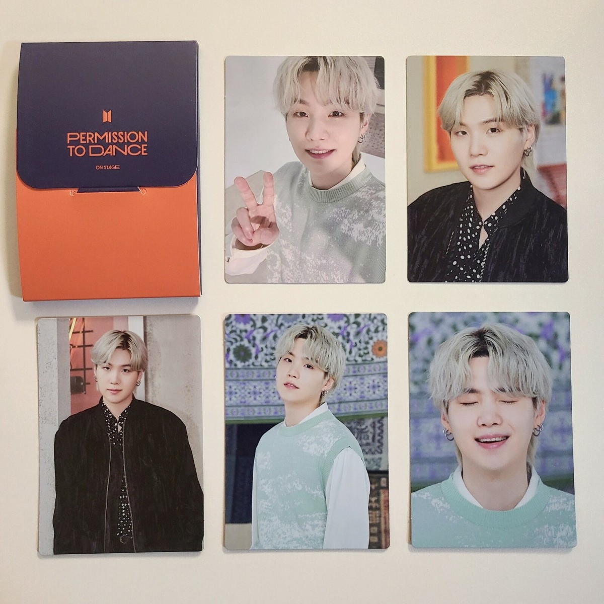 BTS PERMISSION TO DANCE ON STAGE MINI PHOTOCARDS — Foxclouds